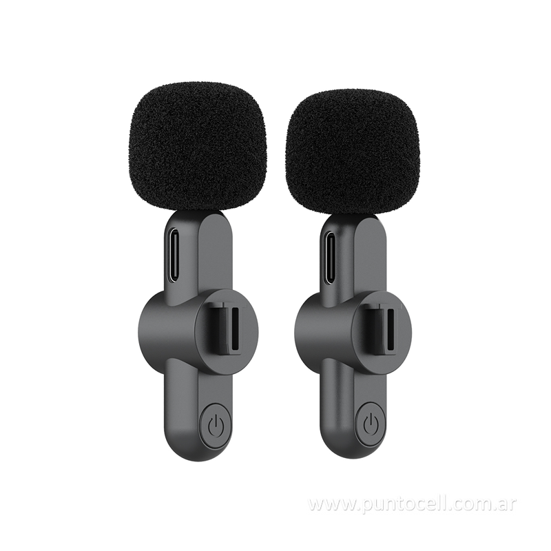 MICROFONO CORBATERO SOUL INALÁMBRICO LIGHTNING x2 (MIC-C2L)