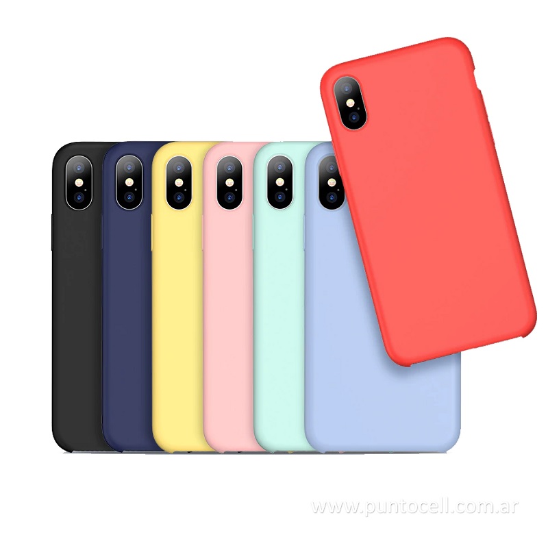 FUNDA SILICONE CASE LIQUID MOTOROLA EDGE 60 • Color AZUL