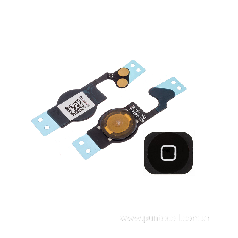 FLEX HOME IPHONE 5C (C/ BOTON HOME) Color NEGRO