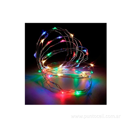 [11612] GUIRNALDA ALAMBRE DE LUCES LED MULTICOLOR