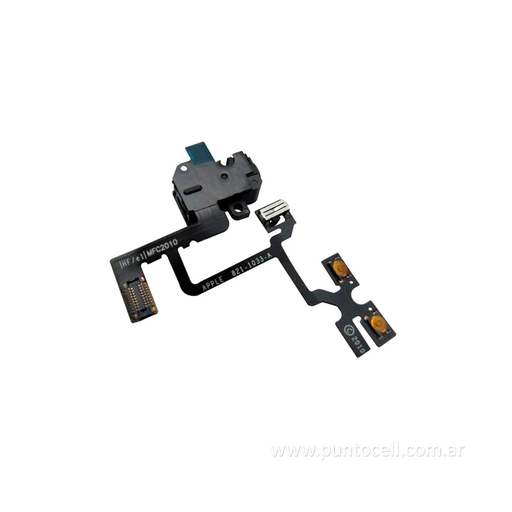 [3670] FLEX VOLUMEN IPHONE 4 (C/ JACK AUDIO)